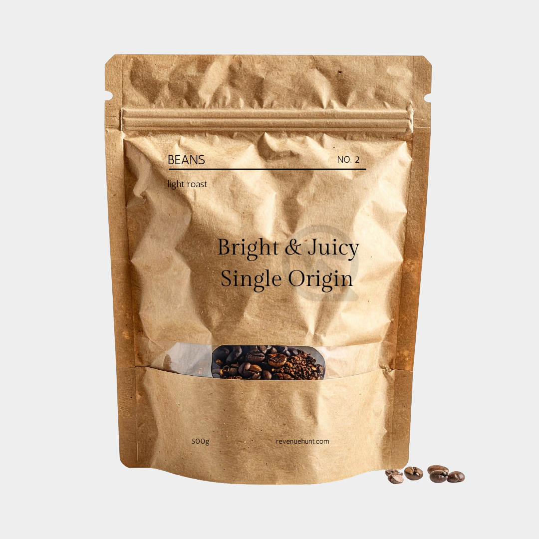 RevenueHunt Bright & Juicy Single Origin (Light Roast)