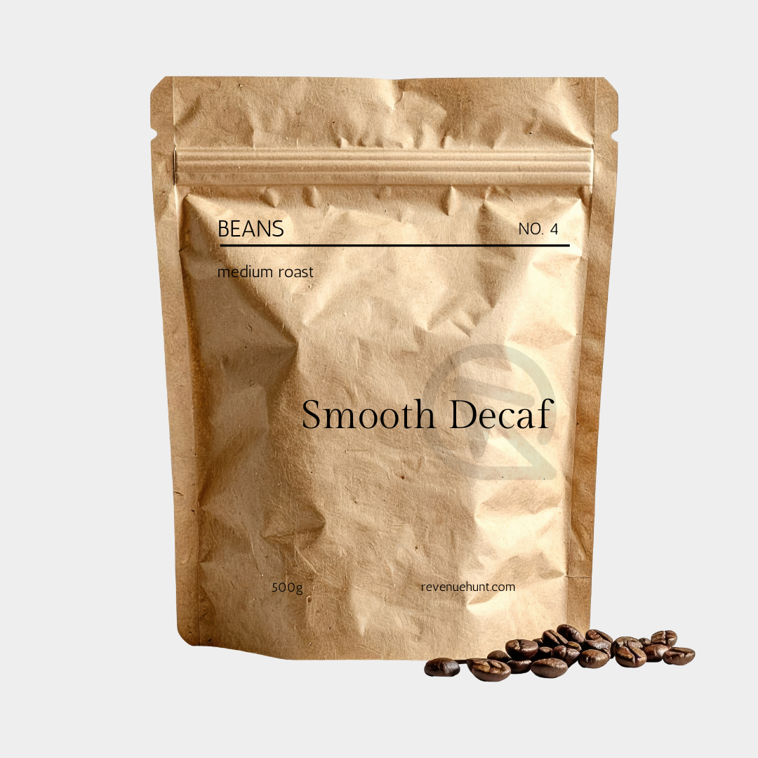 RevenueHunt Smooth Decaf (Medium Roast)