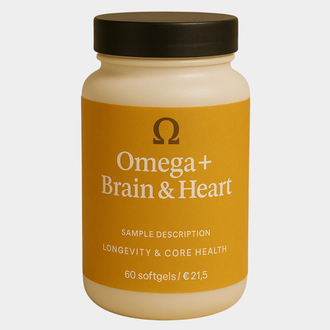 PureGlow Omega+ Brain & Heart